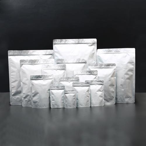 厂家定制纯铝箔袋茶叶自封自立袋铝箔袋休闲食品包装袋拉链袋批发